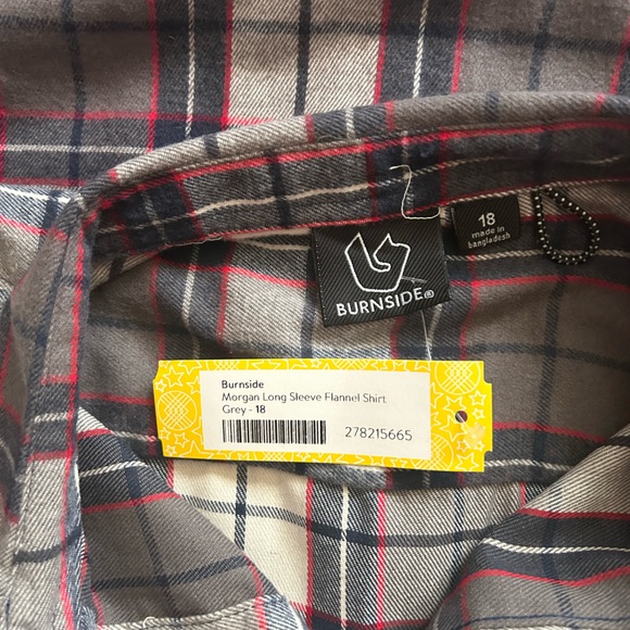 Burnside Flannel Shirt 18 - Picture 4 of 4